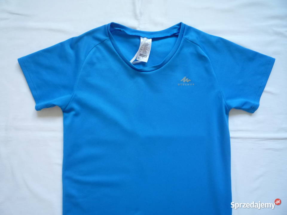 Decathlon 122 quechua Niebieska koszulka Szczecin