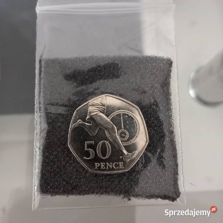 50 PENCE Sir Roger Bannister James Butler Zemborzyce Podleśne