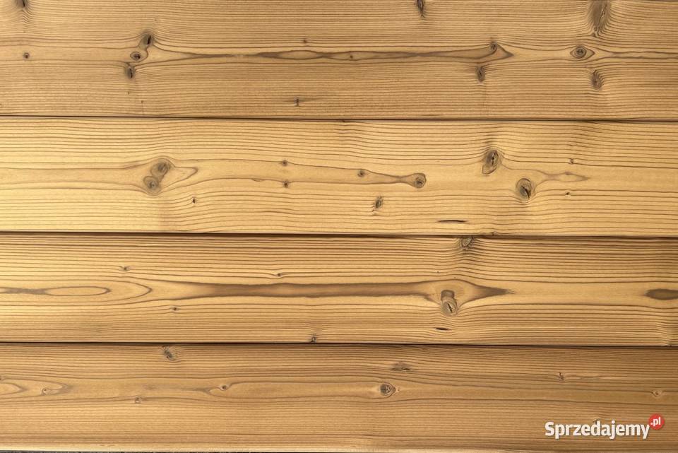 Deska Elewacyjna drewniana Thermo Świerk Okładziny elewacyjne dolnośląskie