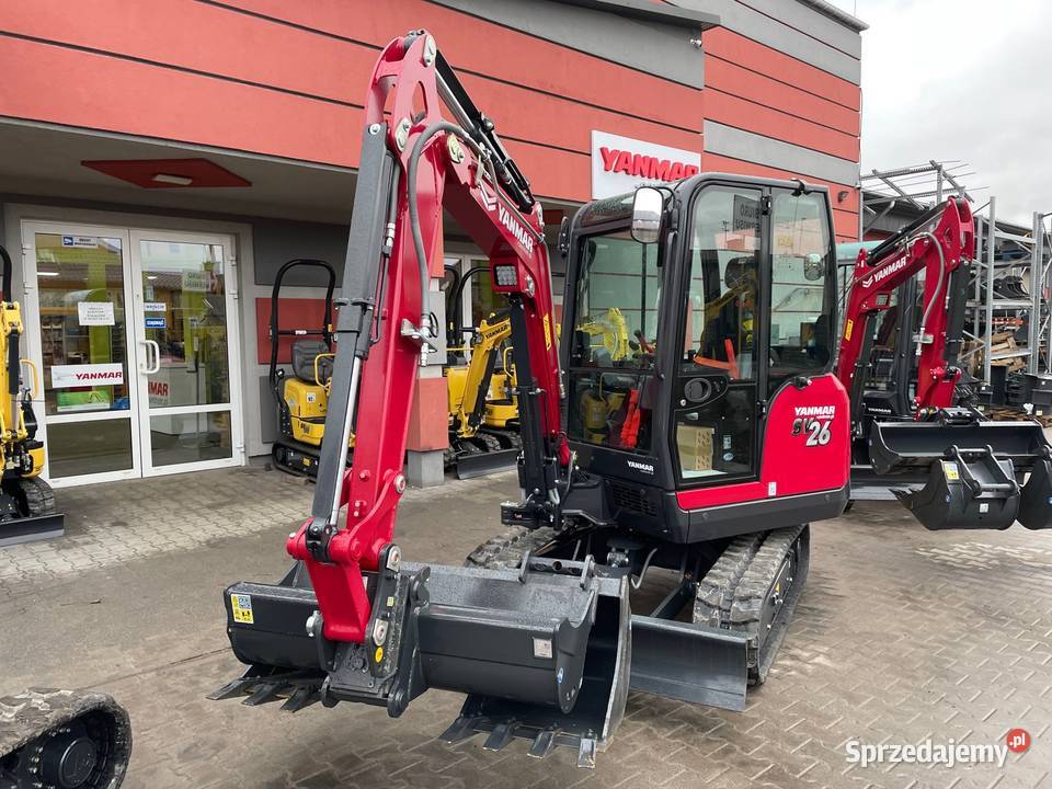 YANMAR SV26 PREMIUM fabrycznie nowa 2022r ręki Rok produkcji 2022 mazowieckie Warszawa