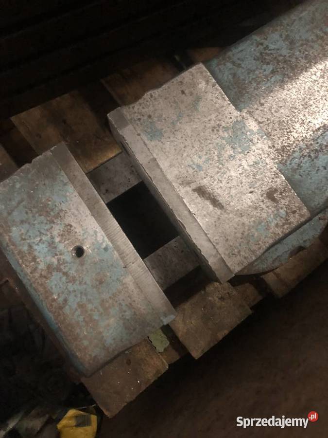 Imadło maszynowe hydrauliczne 200mm masywne w Warszawa