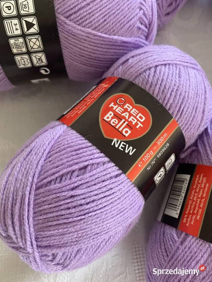 Włóczka Red Heart Bella fioletowa zachodniopomorskie