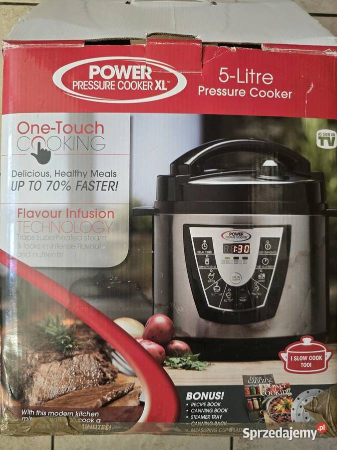 Nowy Multiwar szybkowar ciśnieniowy elektr 5L Łódź