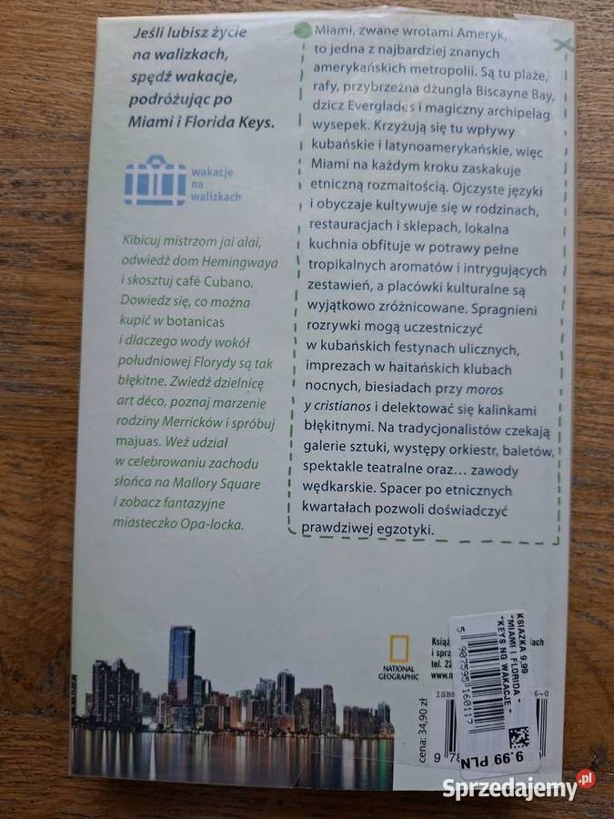 Miami i Floryda Keys National Geographic miękka Kraków
