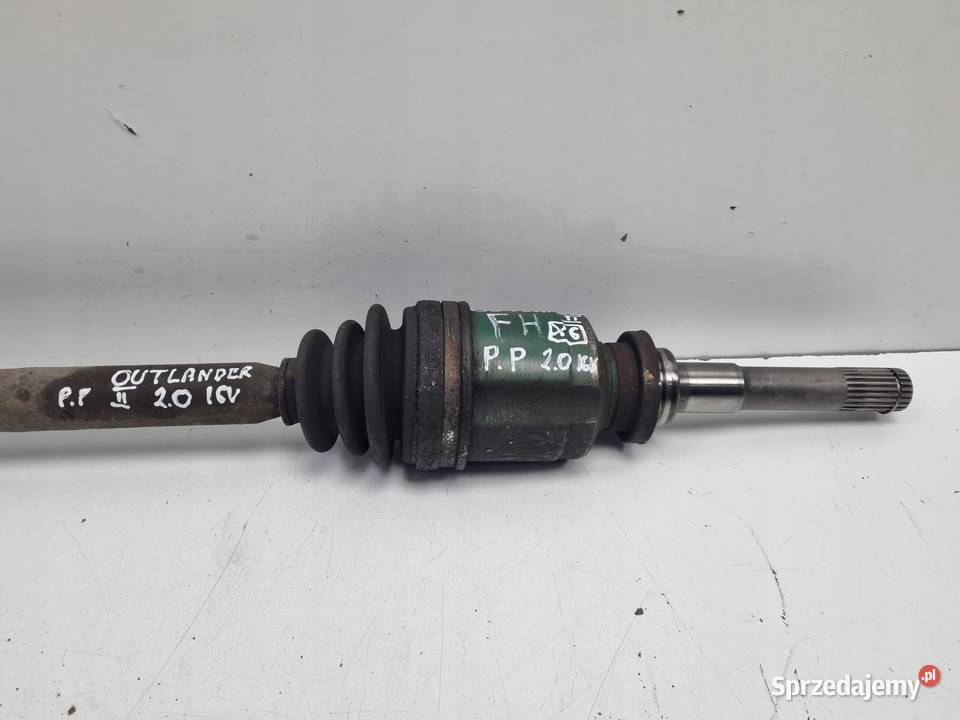 PÓŁOŚ Mitsubishi Outlander I 20 16V PRAWA lubelskie Chełm