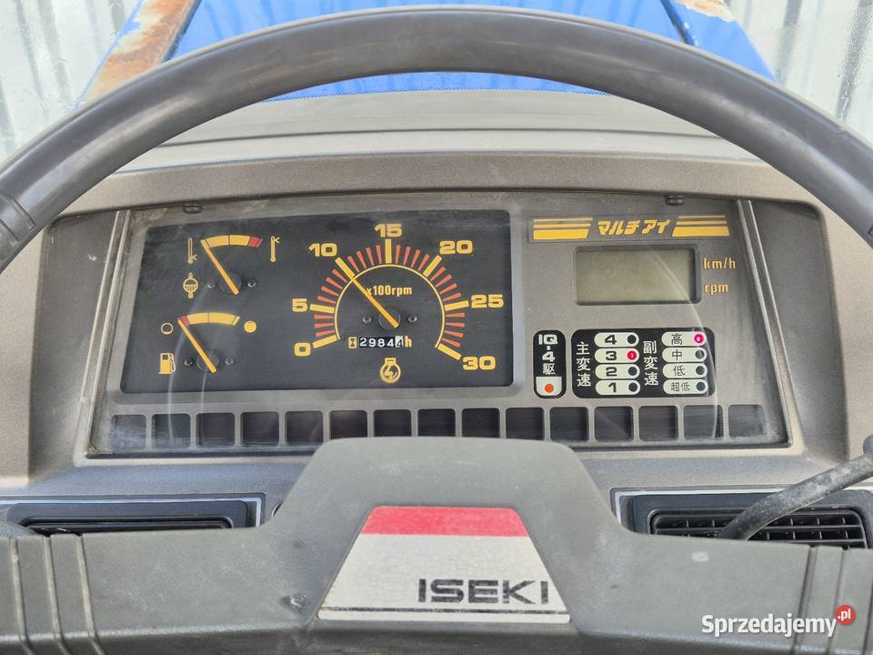 Traktorek ISEKI TG31F 31 44 Wspomaganie Małuszyn