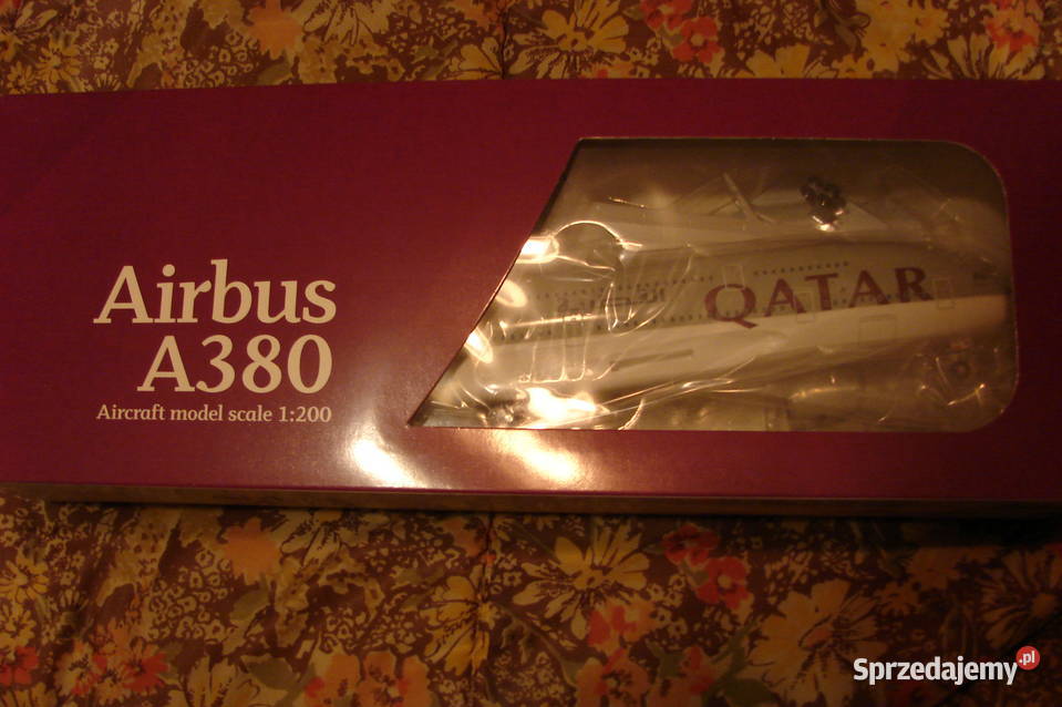 nowy model Airbusa 380seria limitowanaQuatar Warszawa