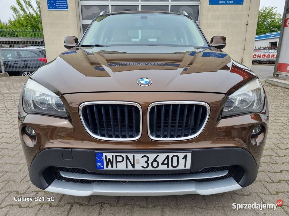 BMW X1 I E84 20 D 177 jasny środek alufelgi mazowieckie Płońsk sprzedam