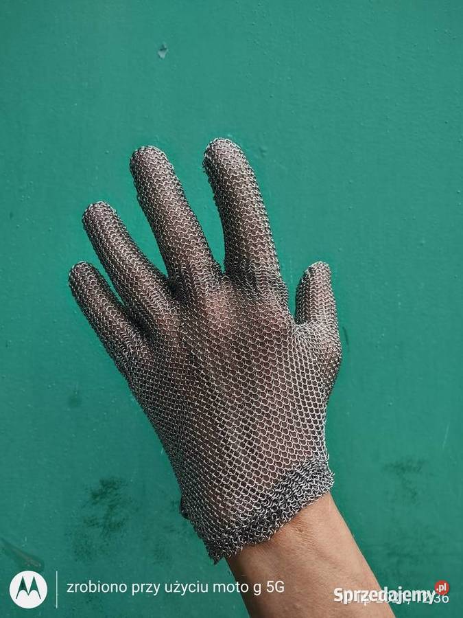 Rękawice ochronne metalowe Szczodre