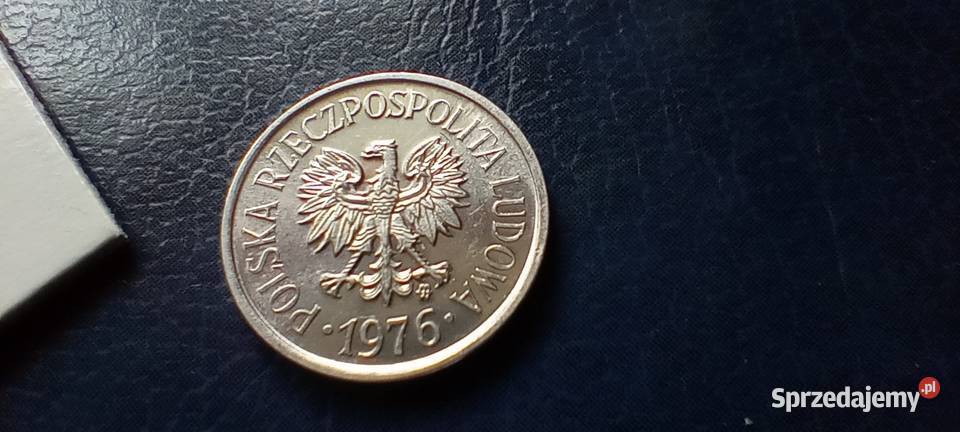 Stare monety 10 groszy 1976 PRL Polska piękna Lesko sprzedam