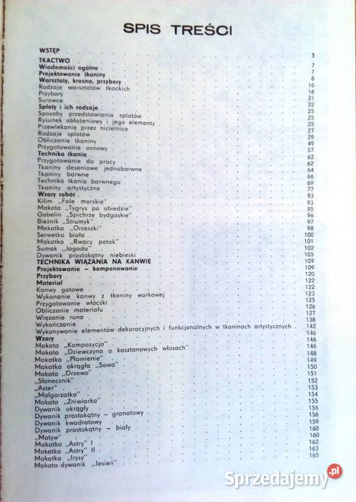 Tkactwo dziewiarstwo zestaw książek Legionowo
