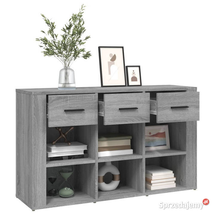 Szafka szary dąb sonoma 100x30x595 materiał Warszawa