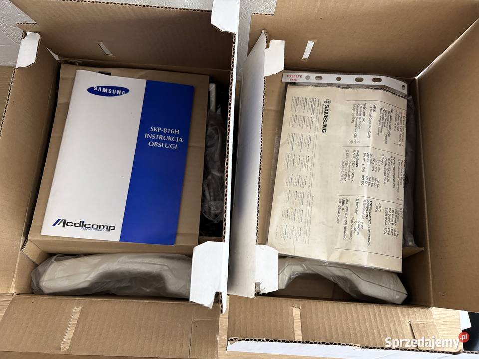 2 aparaty tfnCentrala telefoniczna SKP816 H Szczecin