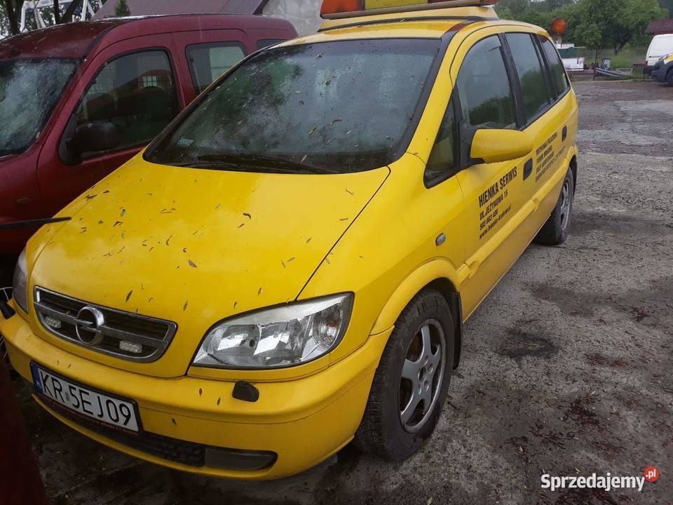 Zafira pomoc drogowa specjalny zabudowa ADAC Rabka-Zdrój