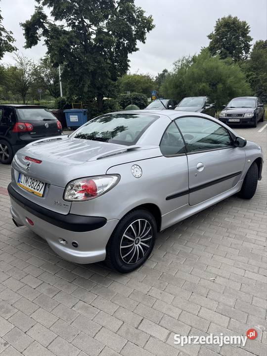 Peugeot 206 CC 20 16V 136 LPG Kabriolet Dach Peugeot Lublin