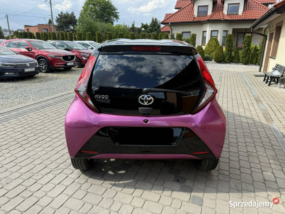 Toyota Aygo 10 72 Klima Kamera CarPlay II 2014 ABS Orzech sprzedam