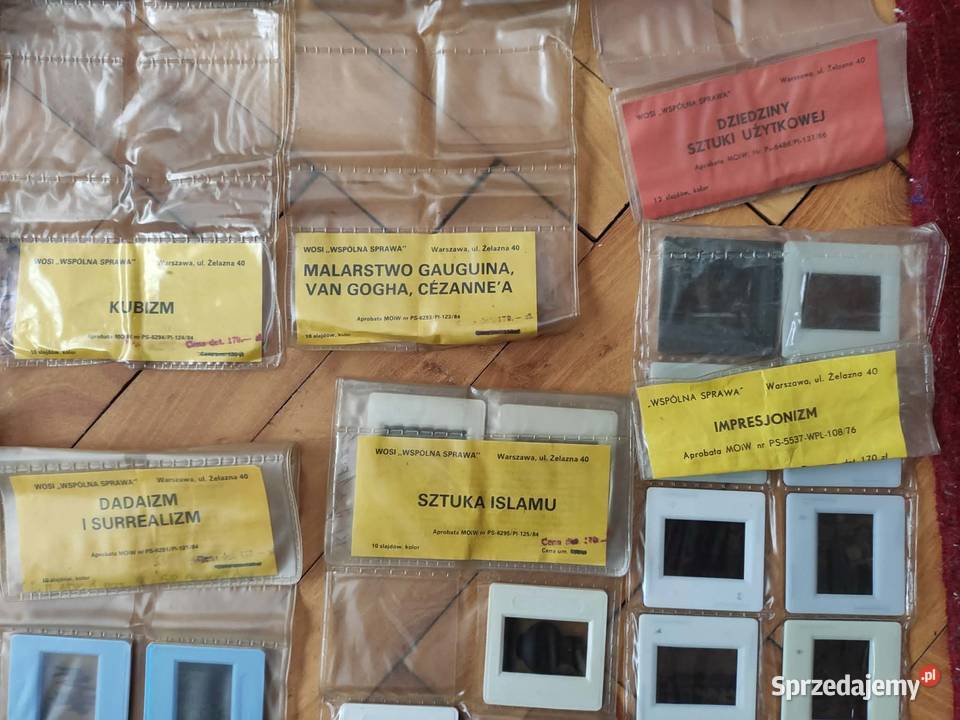 Slajdy z okresu PRL 12 komplatów Rzeszów