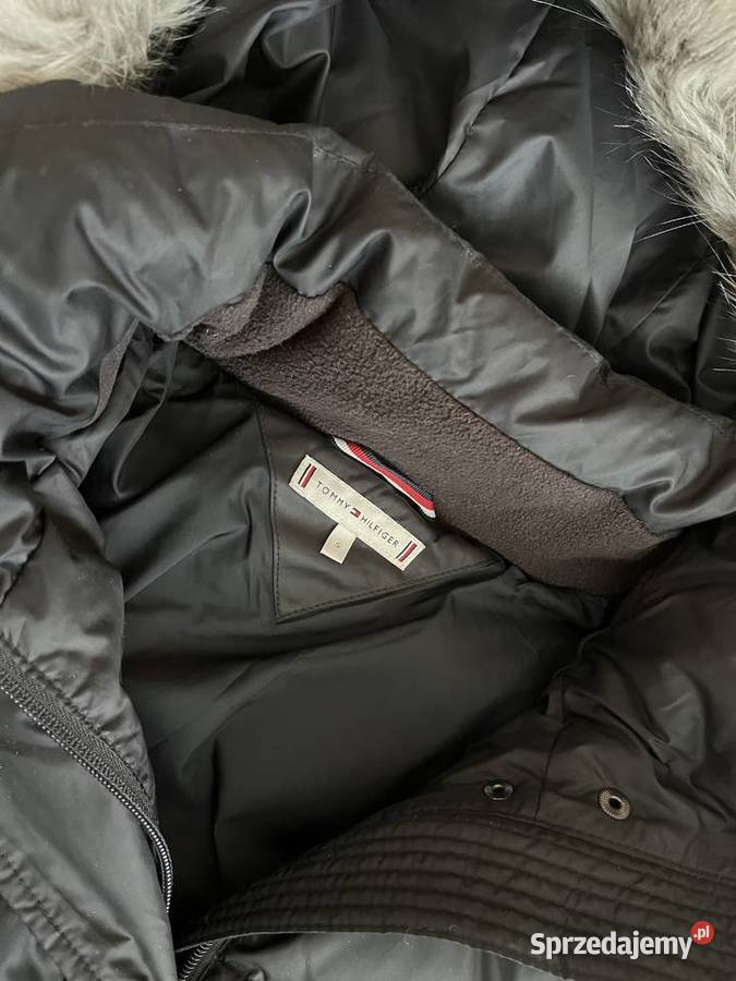 Kurtka puchowa Tommy Hilfiger S granatowa pomorskie Gdańsk