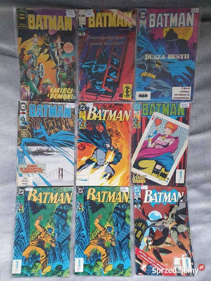 Batman zestaw 17 komiksów rózne numery TMSemic Gdynia