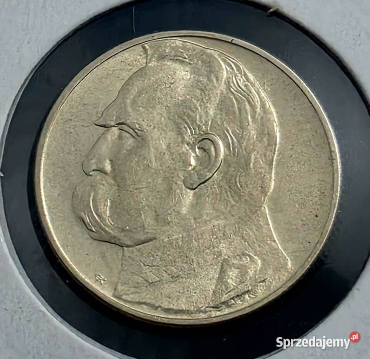 Monety II RP mennicze 2 Józef Piłsudski i Sosnowiec