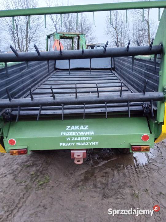 rozrzutnik 4 tony dwuosiowy agromet brzeg unia łódzkie Bryski