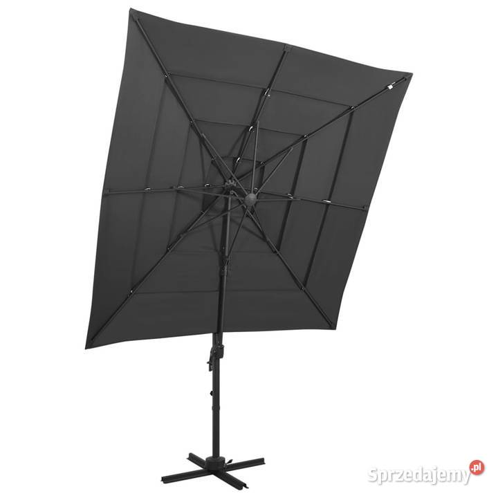 4poziomowy parasol na aluminiowym słupku Warszawa