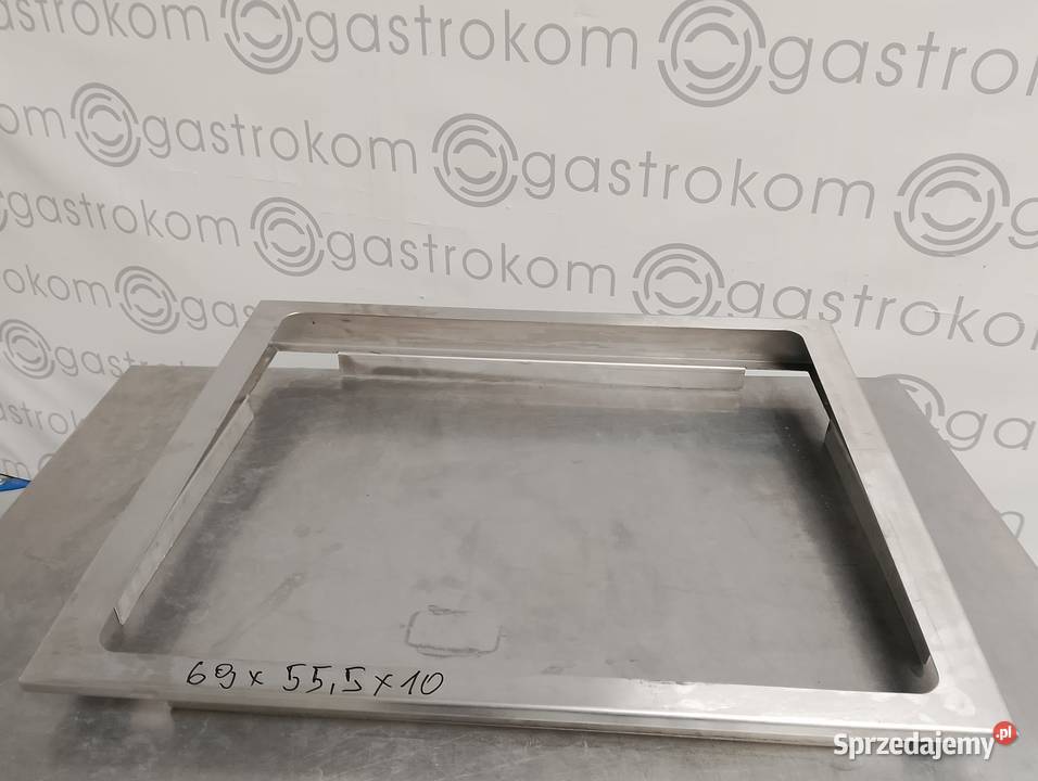 Ramka ze stali nierdzewnej na GN 11 69x555x10