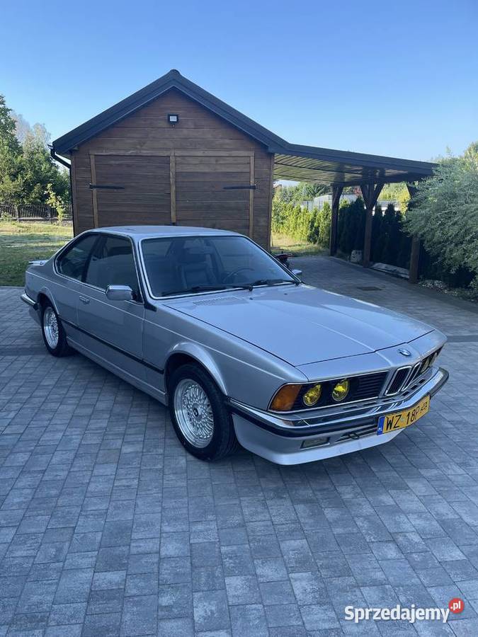 BMW 635 CSi E24 Europa manual dogleg Recaro Leszno