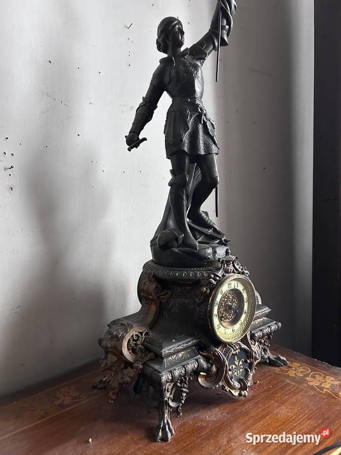 zegar figuralny Joanna Darc Radomsko sprzedam