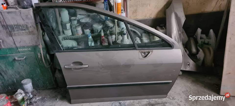 PEUGEOT 407 2004 sedan DRZWI PRZEDNIE PRAWE KDAC osobowe Motoryzacja Kołobrzeg sprzedam