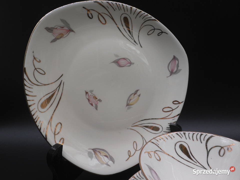 Zestaw śniadaniowy trio z porcelany BAVARIA Raszków