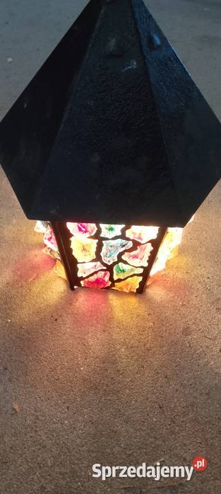 Stara lampa zewnętrzna kinkiet