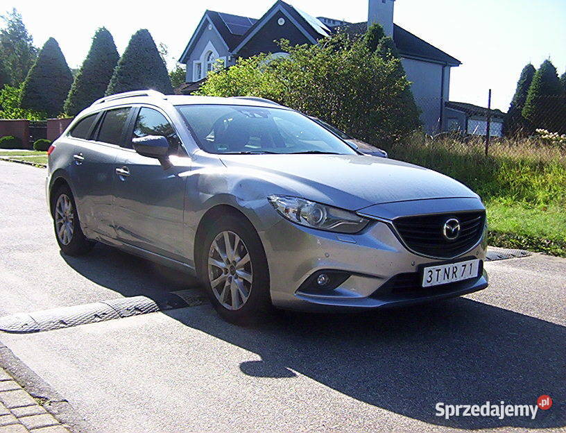 MAZDA 6 XENON NAVI KAMERA PISEMNA GWARANCJA 6 Samochody osobowe pomorskie Człuchów