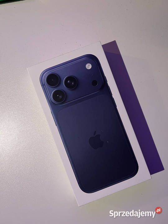 Apple iPhone 17 Pro 256GB Deep Blue granatowy Wrocław sprzedam