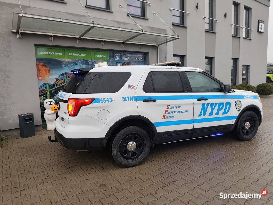 Ford Explorer POLICE Interceptor NYPD podlaskie Kleosin