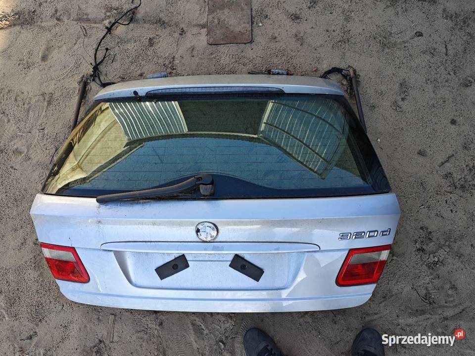 Sprzedam części BMW E46 klapa lusterko dwumasa Babiak