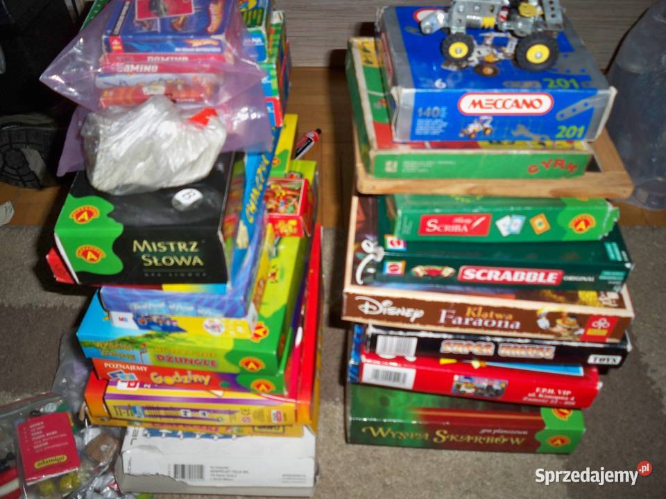 Zestaw 43 gier planszowych Włocławek