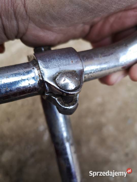 Rower Ukraina kierownica plus sztyca Części i akcesoria pomorskie Gdańsk