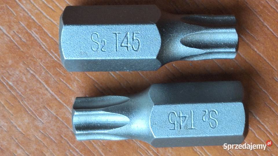Bity Torx TX 45 wkrętakowe uniwersalne 2 Dom i Ogród