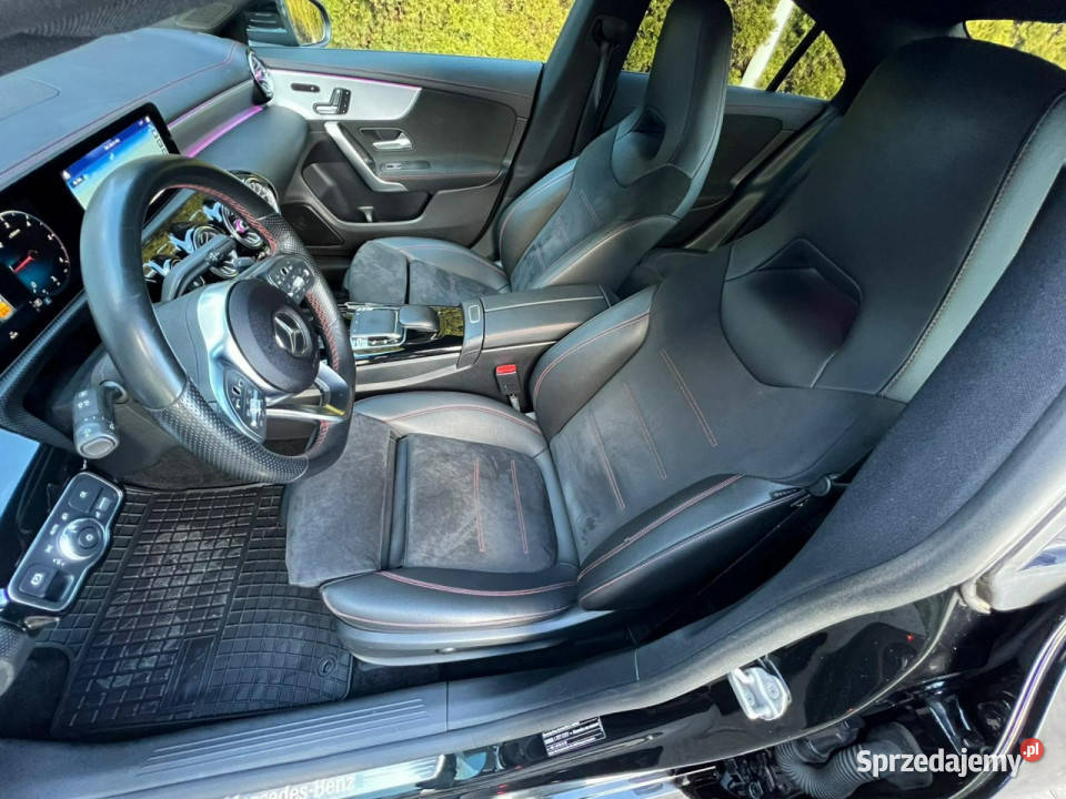 Mercedes CLA 180 CLA180 Automat AMGLine Panorama wielofunkcyjna kierownica Samochody osobowe Baranowo