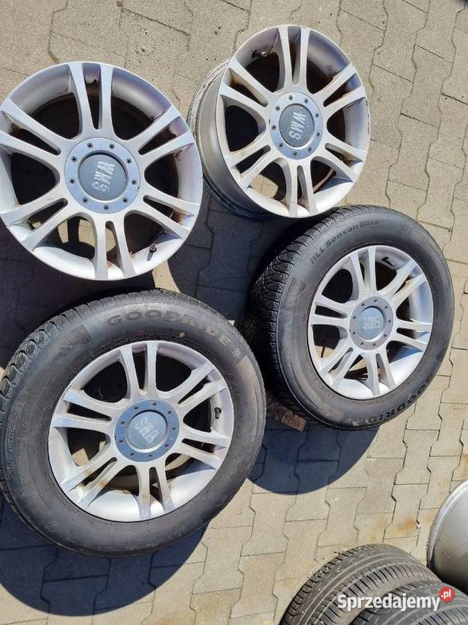 4 Alufelgi 15 5x108 5x1143 5x115 65J ET40 Reno Skawina
