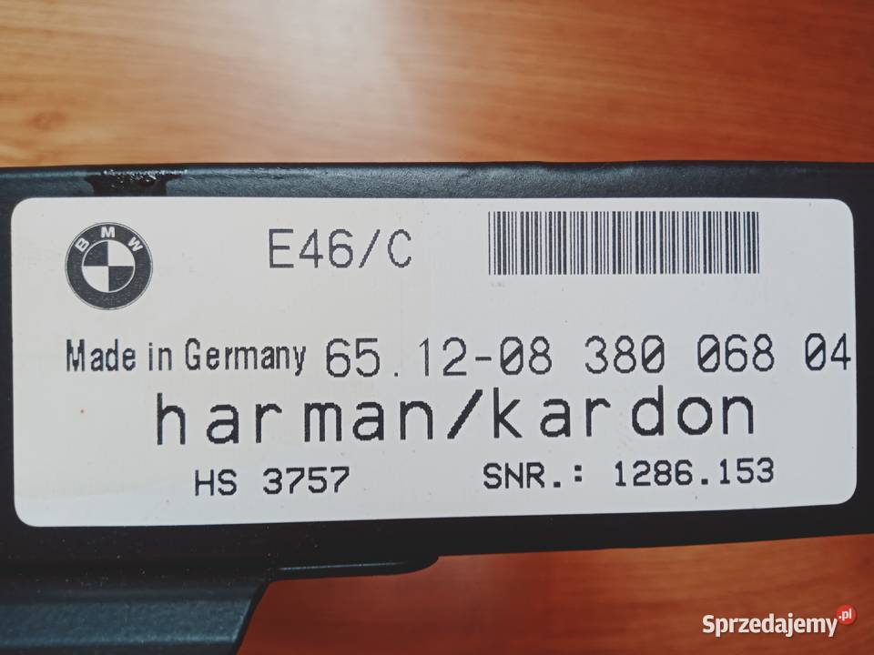 BMW E46C wzmacniacz Krotoszyn