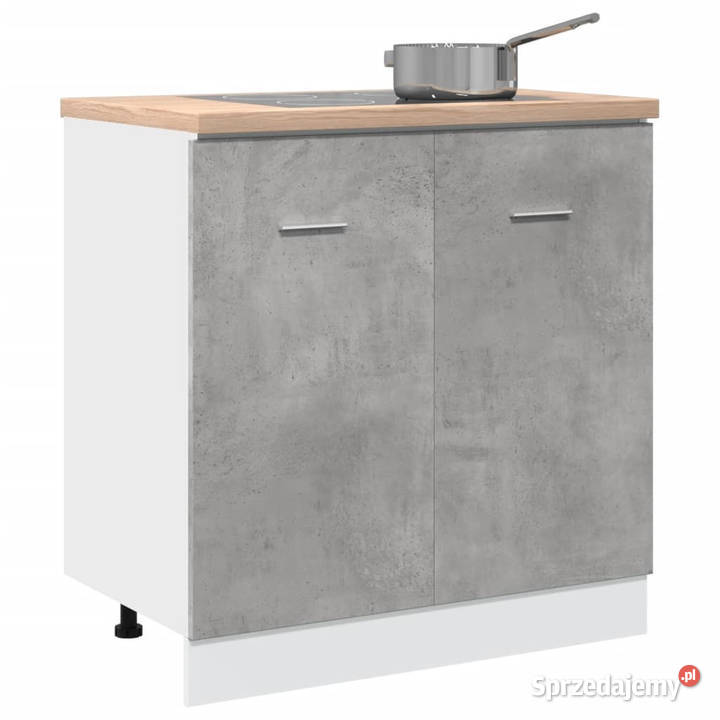 Szafka pod zlew szarość betonu 80x46x815 Warszawa