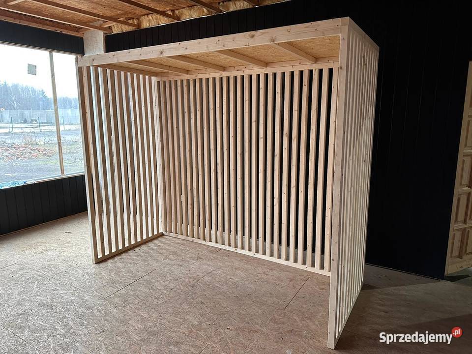 Drewutnia wiata na kosze Zawiercie