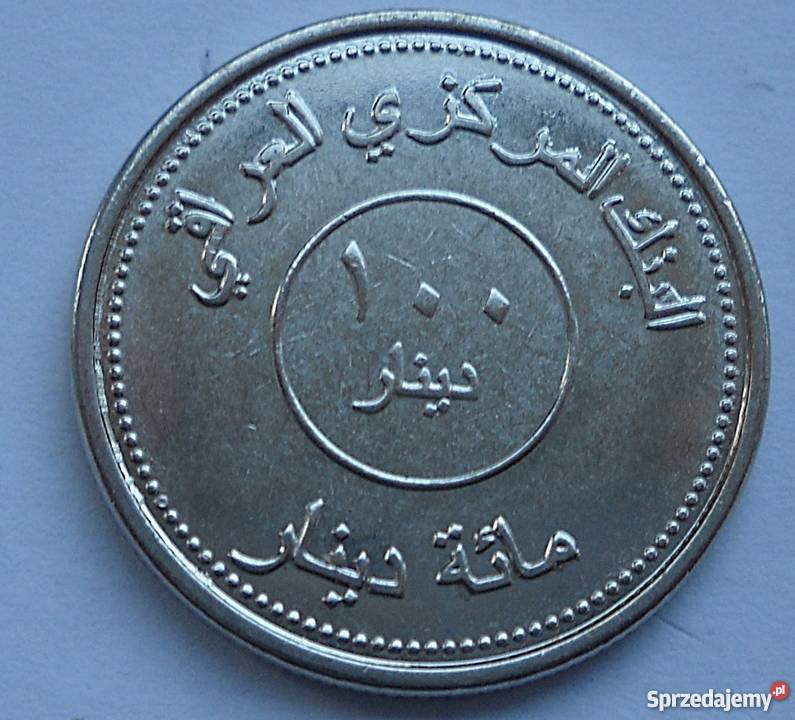 IRAK100 DINARS2004 r Kolekcje mazowieckie Legionowo