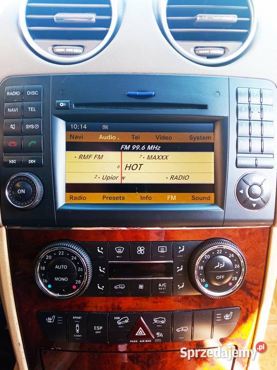 RADIO Ntg 25 COMAND MERCEDES W164 ML X164 GL Konin sprzedam