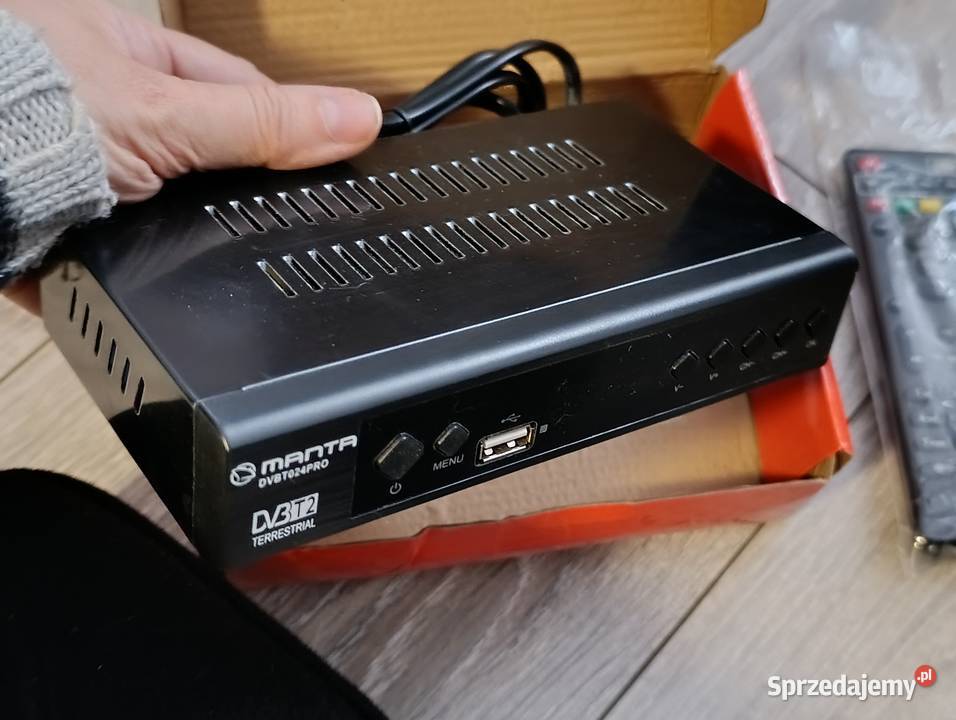 dekoder naziemnej telewizji cyfrowej Manta Poznań