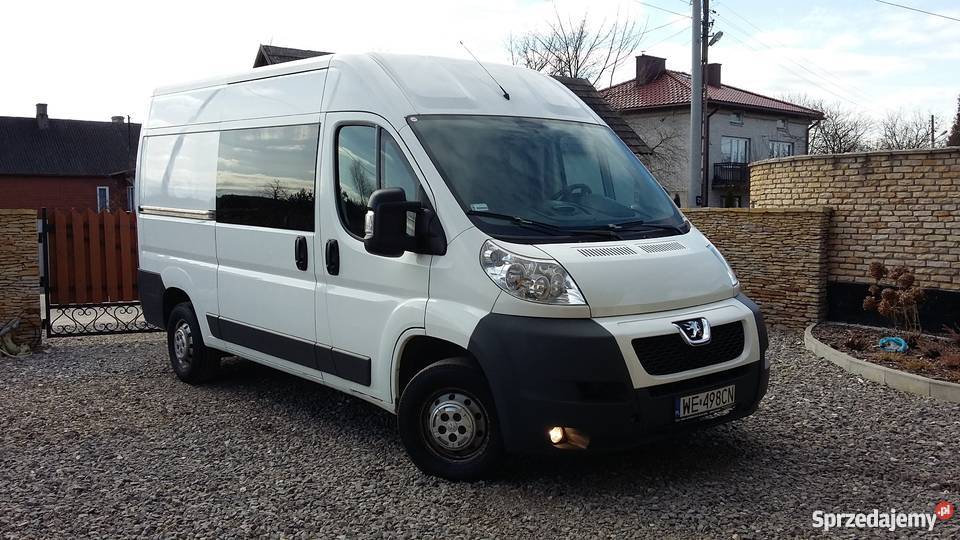Peugeot Boxer 23HDI 130 6 osobowy Polski Salon F nieuszkodzony Peugeot Starachowice