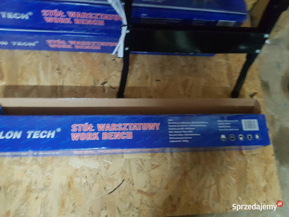 STÓŁ WARSZTATOWY STOLARSKI ROZKŁADANY IMADŁO 100 Głogowa