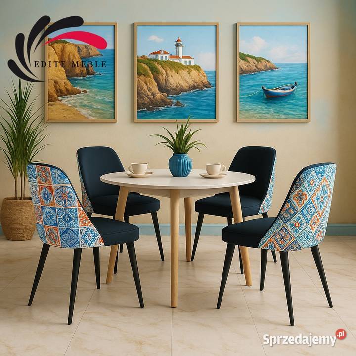 Krzesła Tapicerowane Premium KL3 tkaniny Warszawa